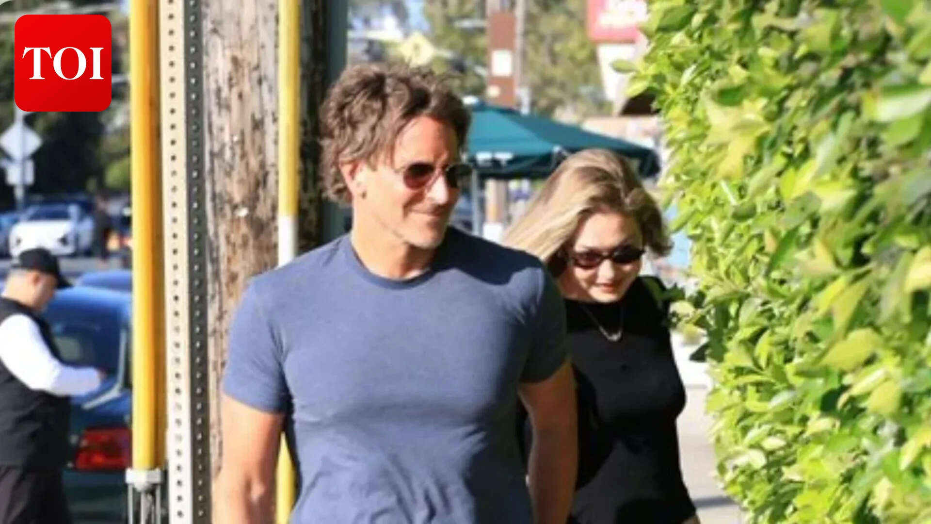 Bradley Cooper and Gigi Hadid step out for a dinner date with Will Arnett