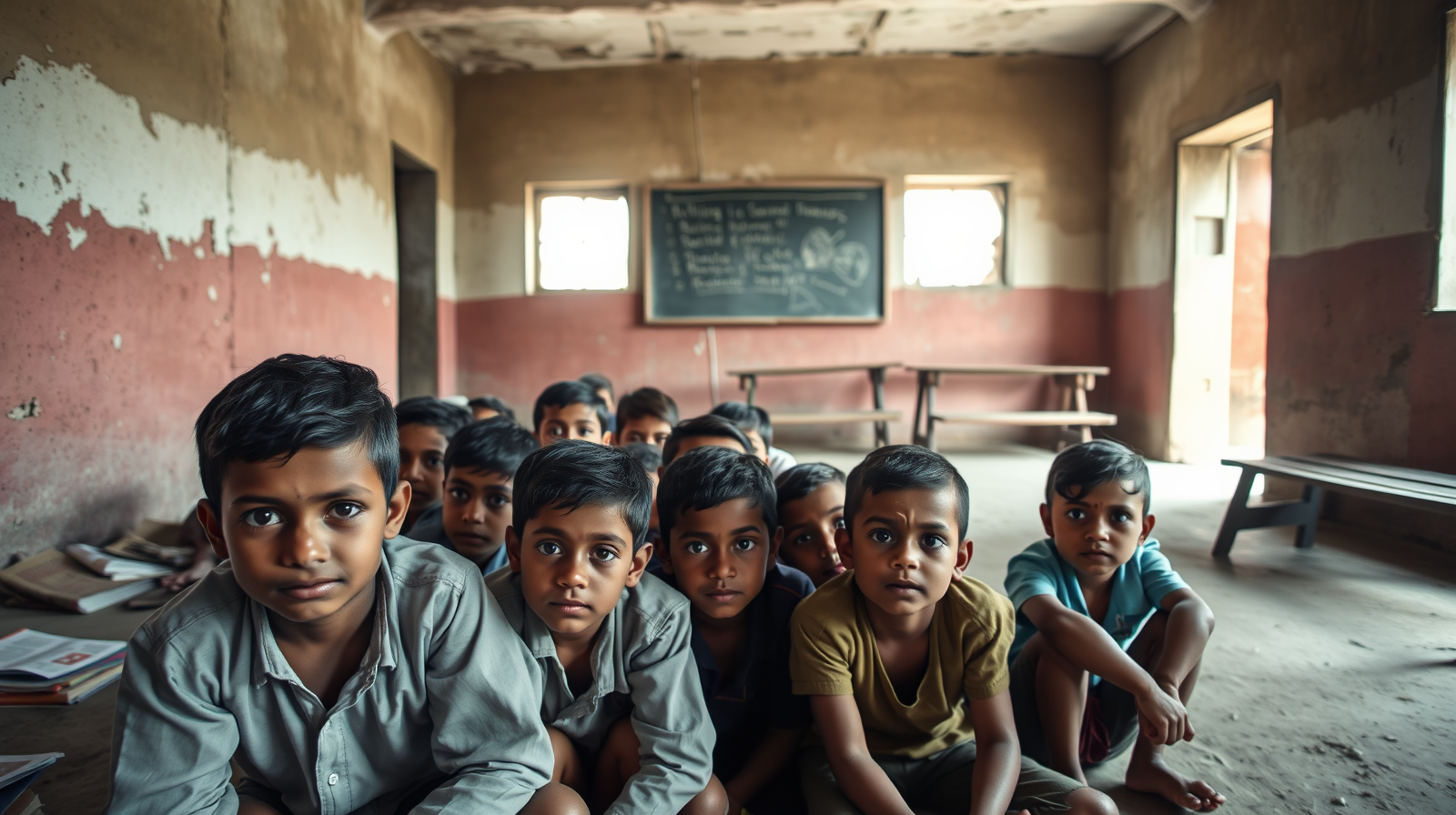 Karnataka Government Schools Struggle With Furniture Shortage After Policy Shift