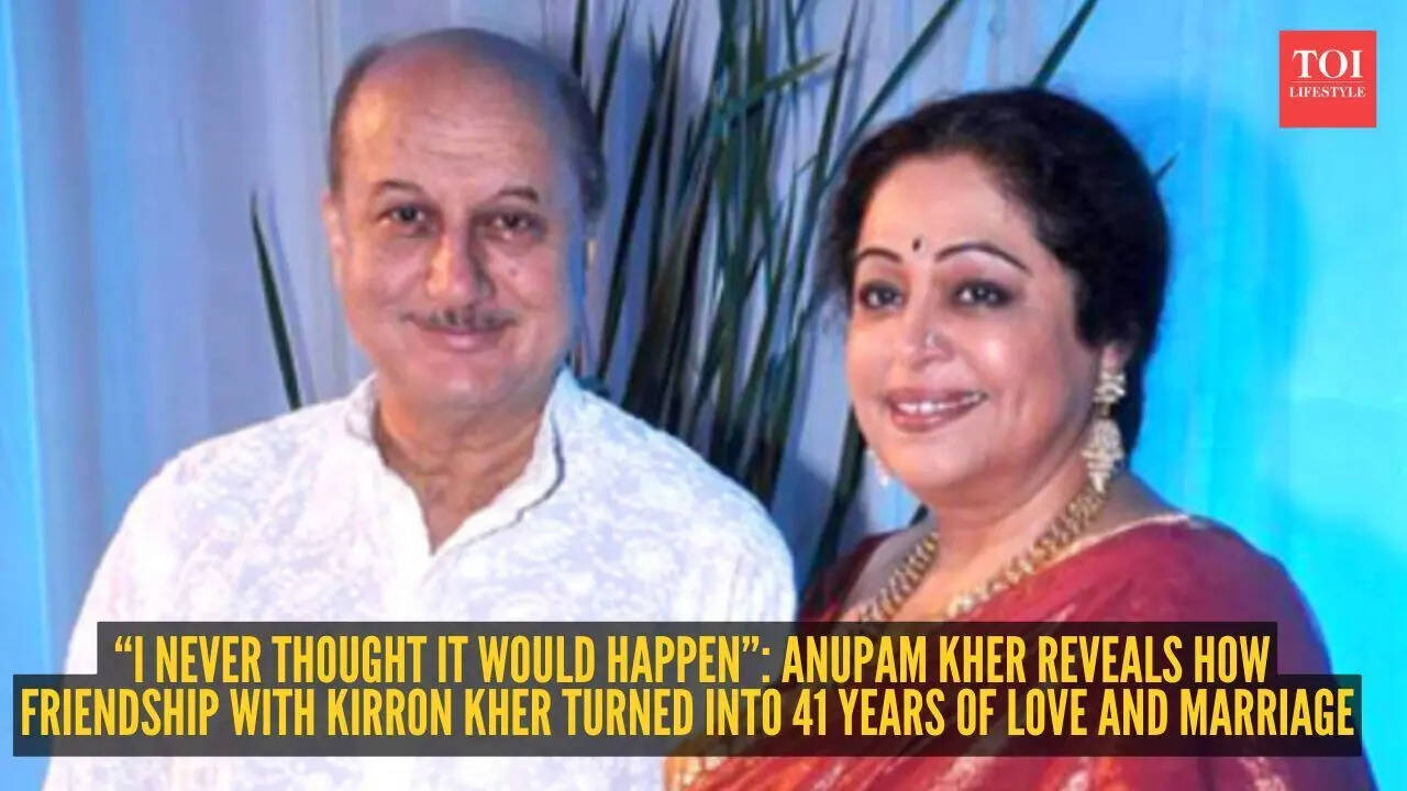 “I never thought it would happen”: Anupam Kher reveals how friendship with Kirron Kher turned into 41 years of love and marriage