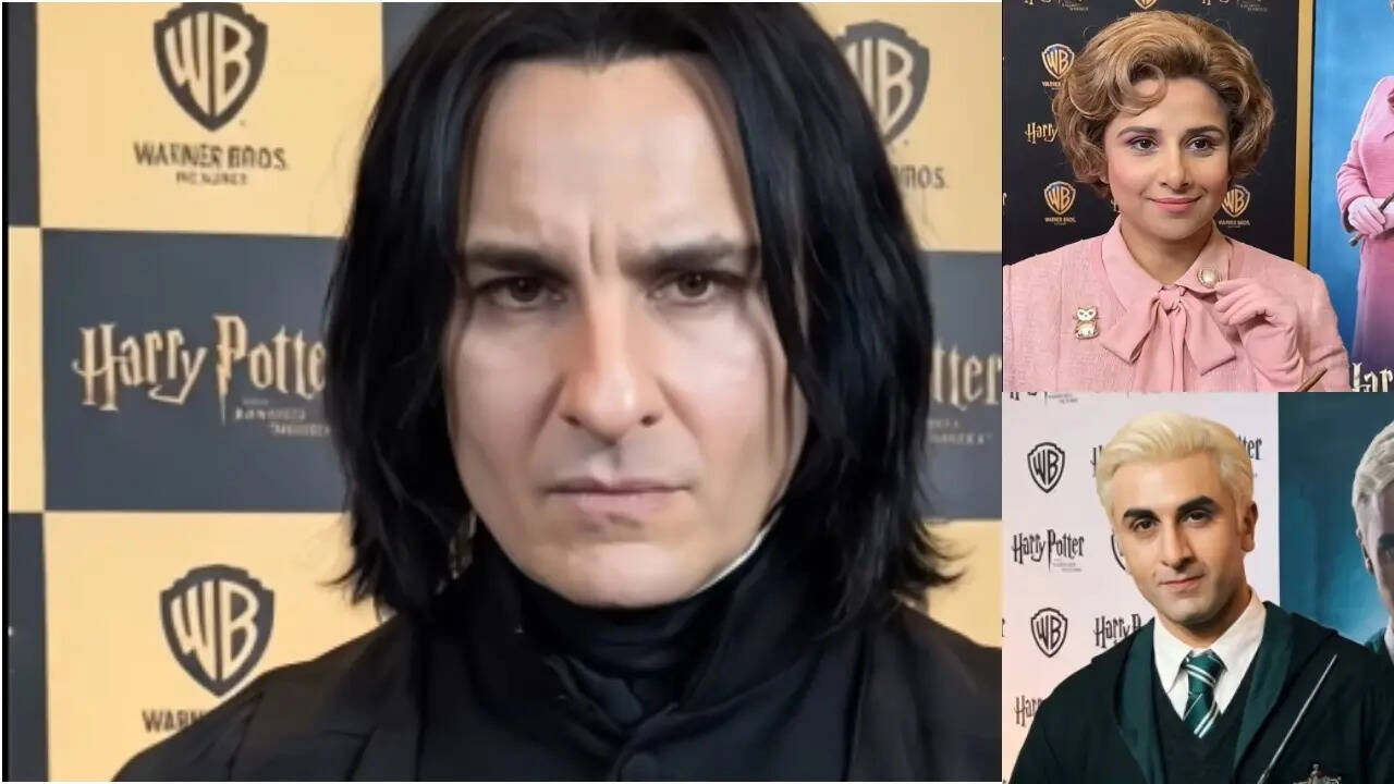 AI gives Harry Potter a Bollywood twist; Ranbir, Vidya, Saif look perfect
