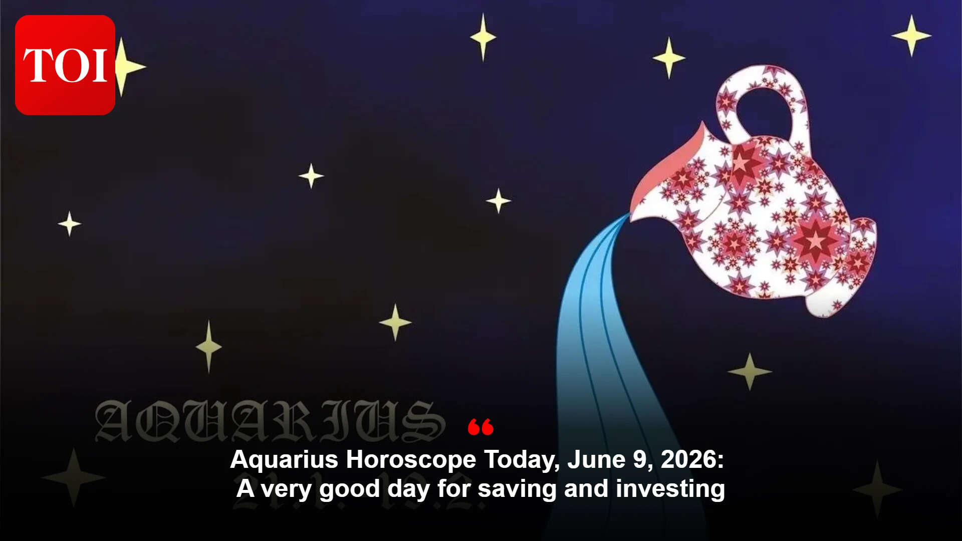 Strong Money Sense Today: Aquarians plan savings and investments; disputes ease with calm words