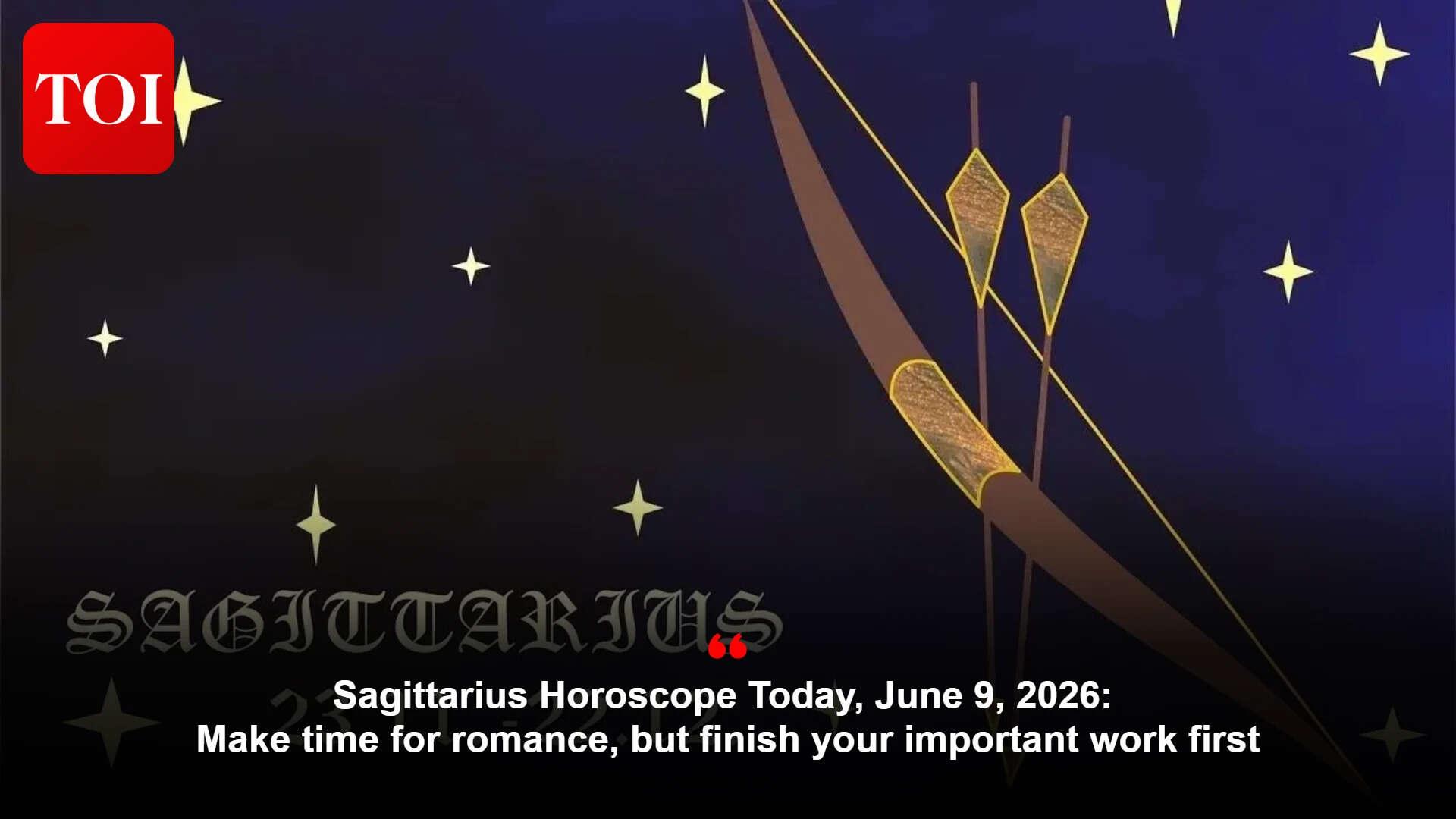 Sagittarius Horoscope Today: Discuss money and property calmly; hidden gain may emerge