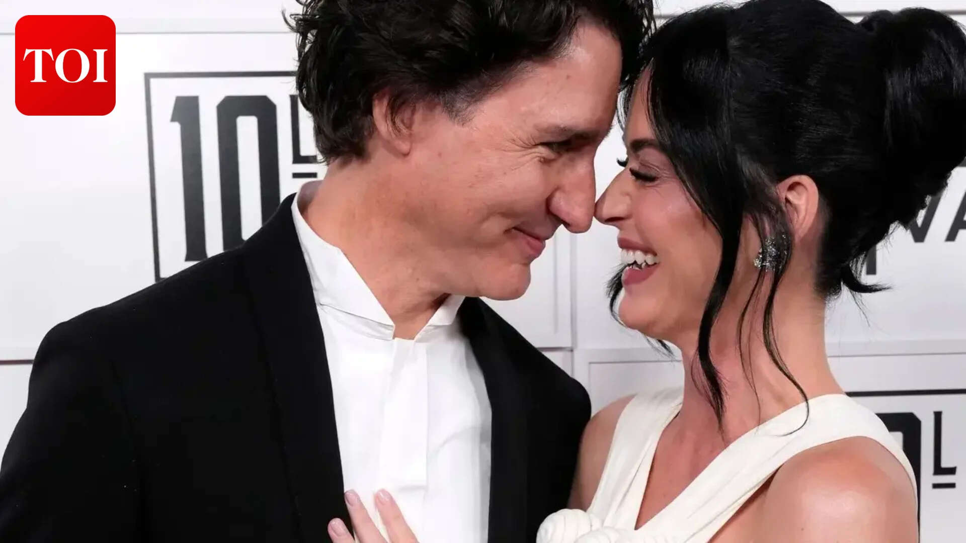 Katy Perry and Justin Trudeau make red carpet debut- WATCH