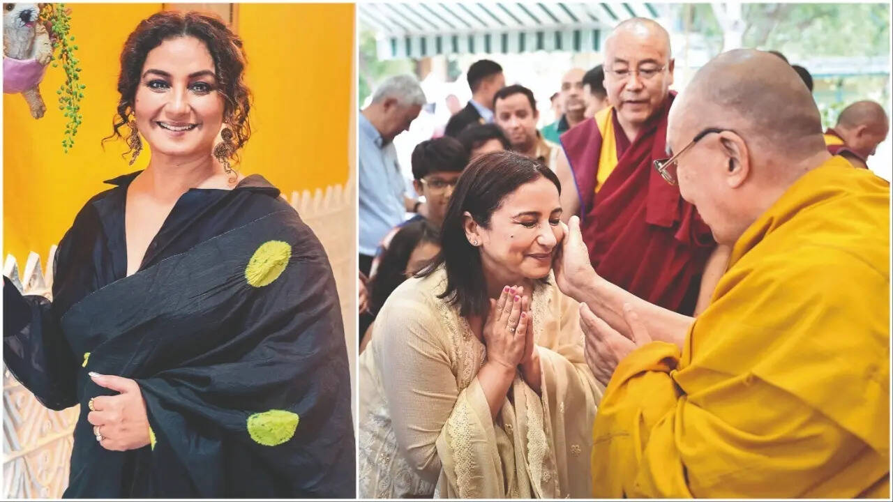 Divya Dutta meets Dalai Lama! Says I returned with a life lesson