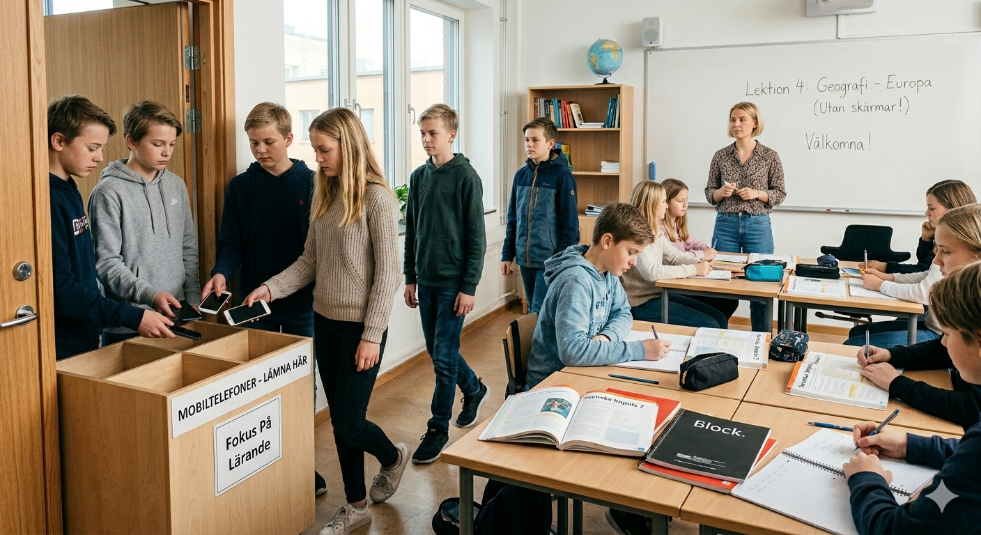 Sweden to ban mobile phones in schools— Full list of countries who have done so