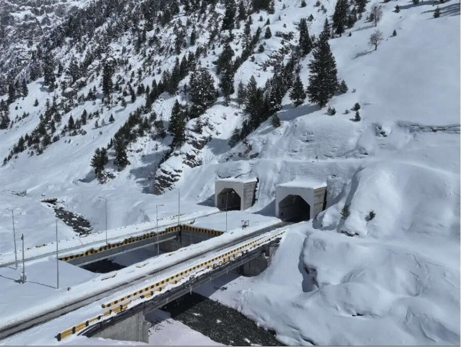Zoji La tunnel (Image source: MEIL/ANI)