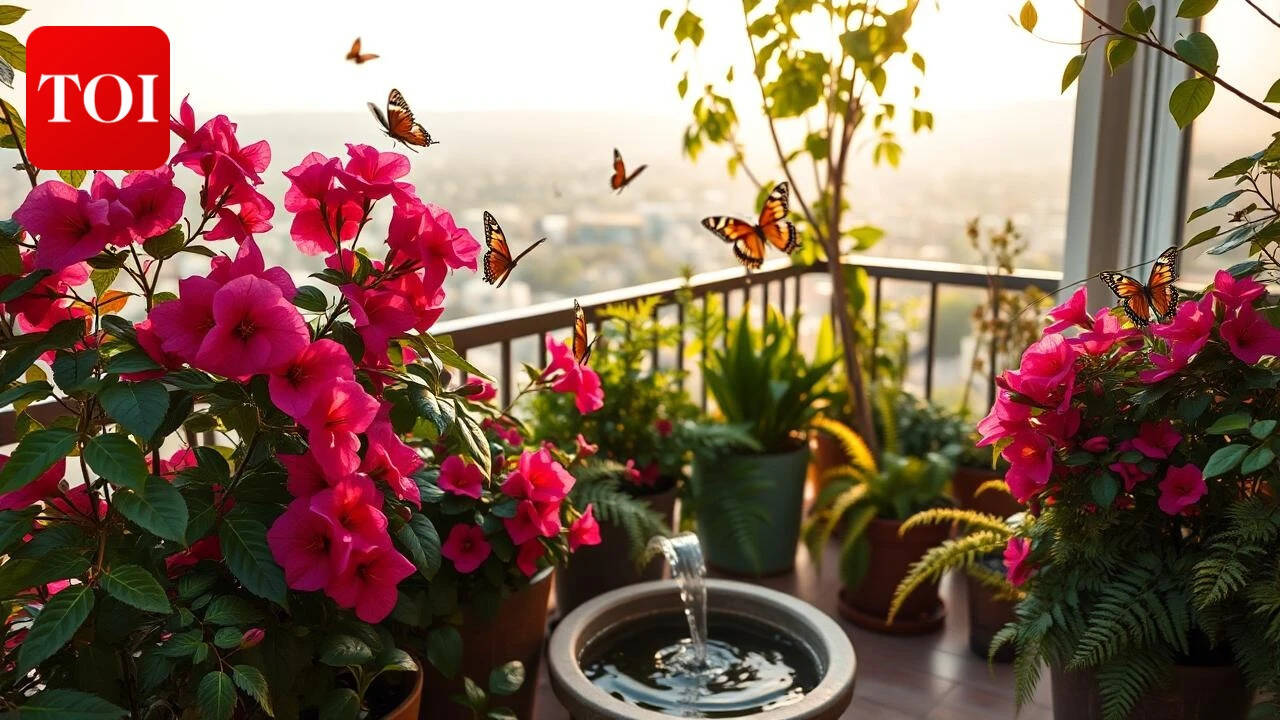 Balcony Garden Serenity