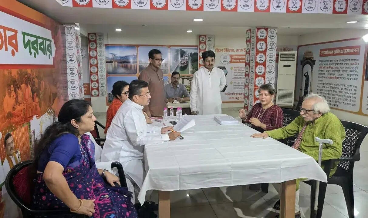West Bengal Chief Minister Suvendu Adhikari at Janta Darbar