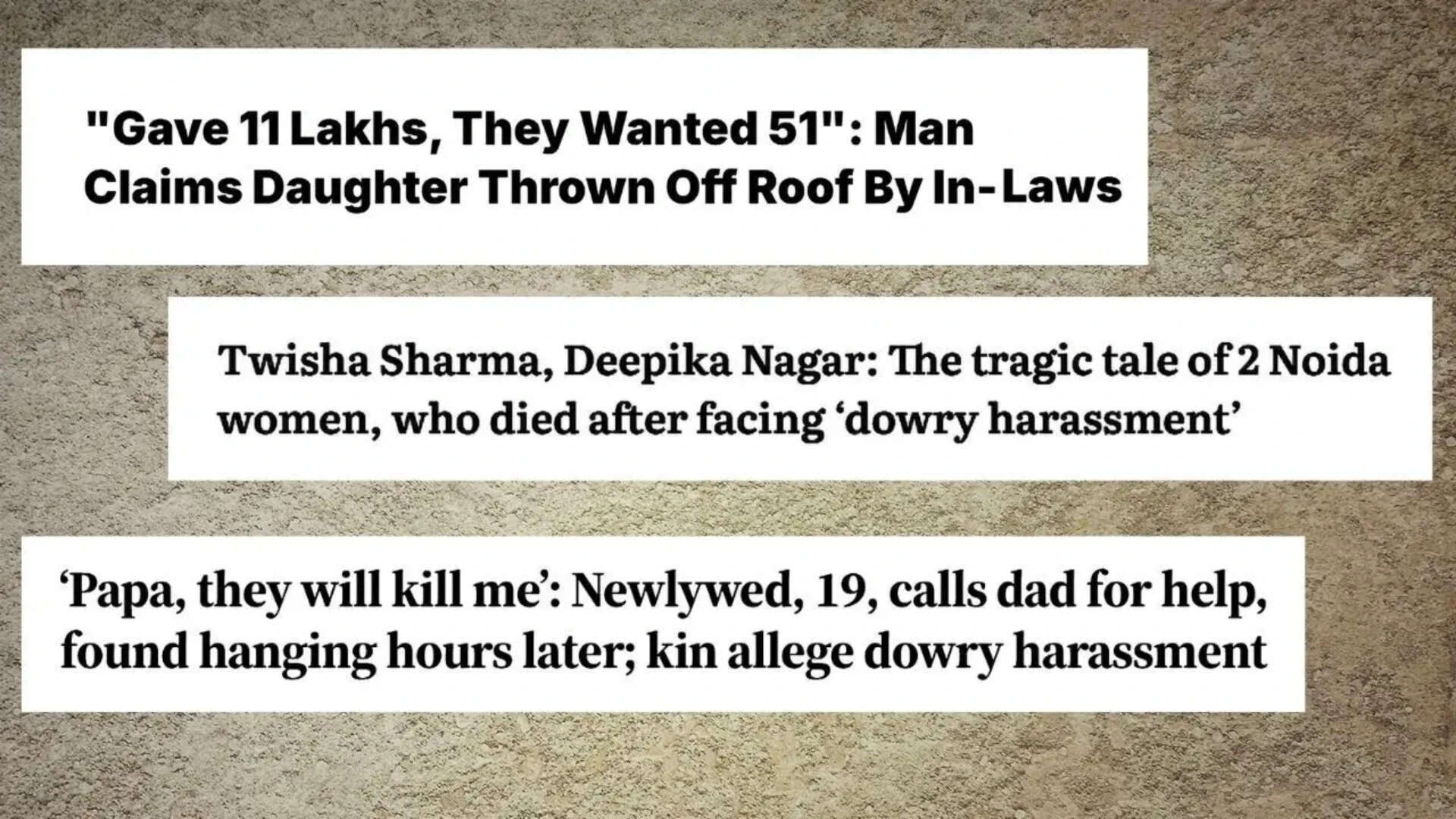 dowry news