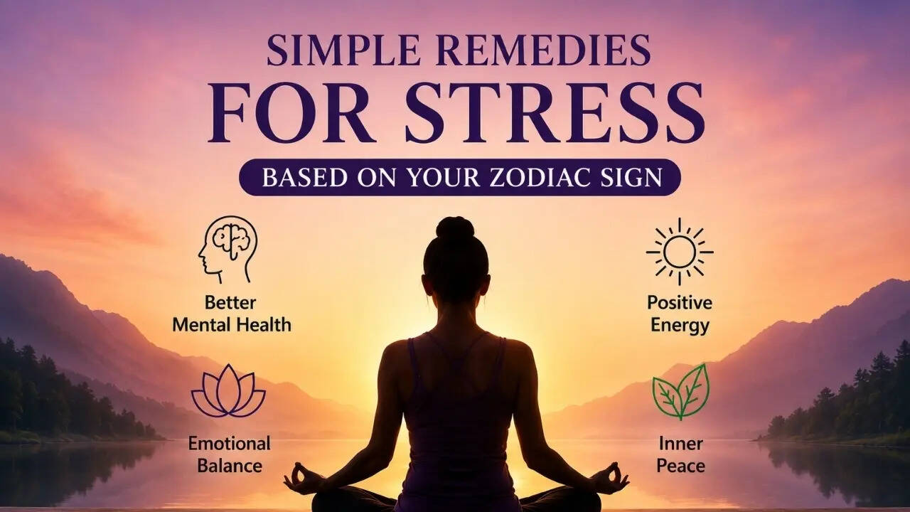 Simple remedies for stress based on your zodiac sign: Astrological tips for inner peace