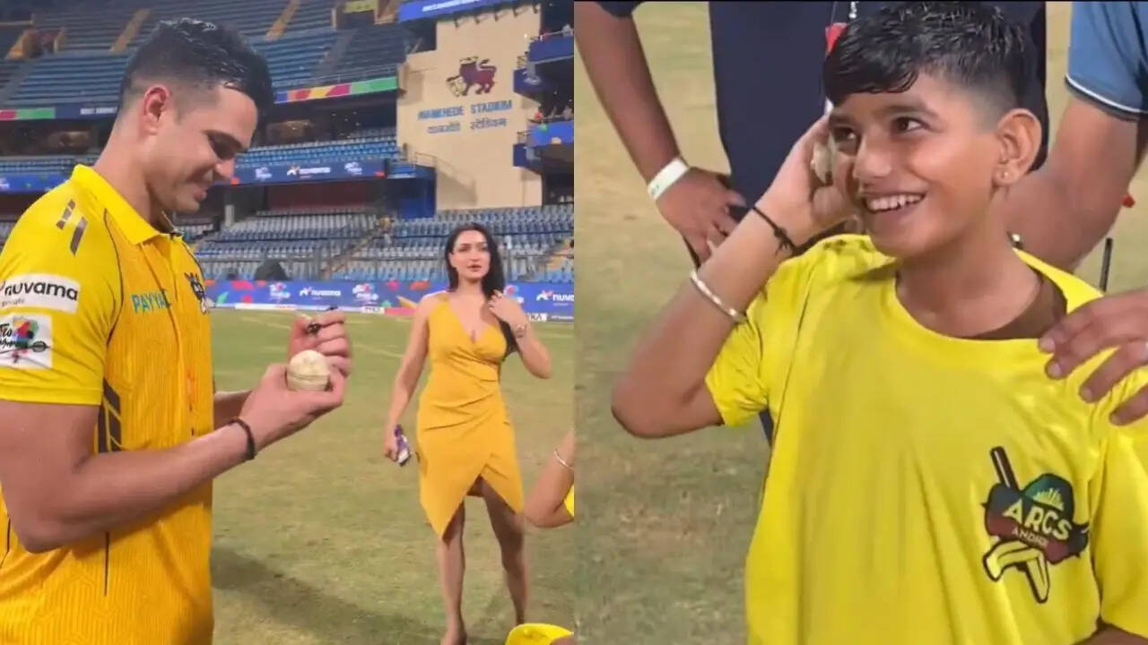 Watch: Arjun Tendulkar turns fan's pain into cherished memory with lovely gesture