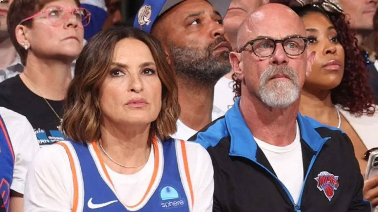 Mariska Hargitay and Christopher Meloni