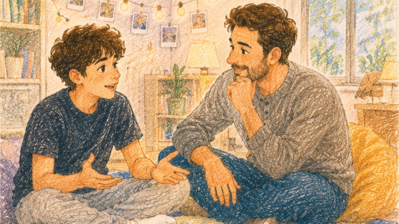 Teens who feel understood and accepted, naturally open up to their parents.