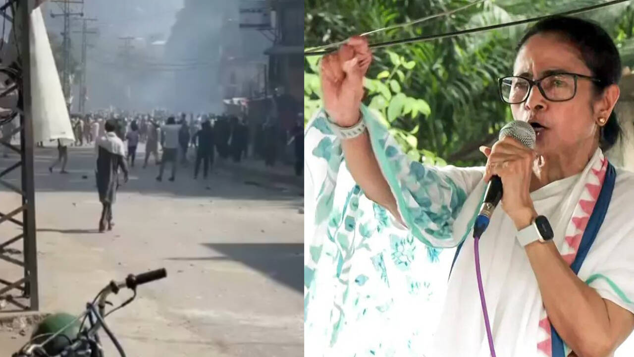 Evening news wrap: 11 killed as protests rock PoK; CID at Mamata Banerjee's residence in signature forgery probe &amp; more