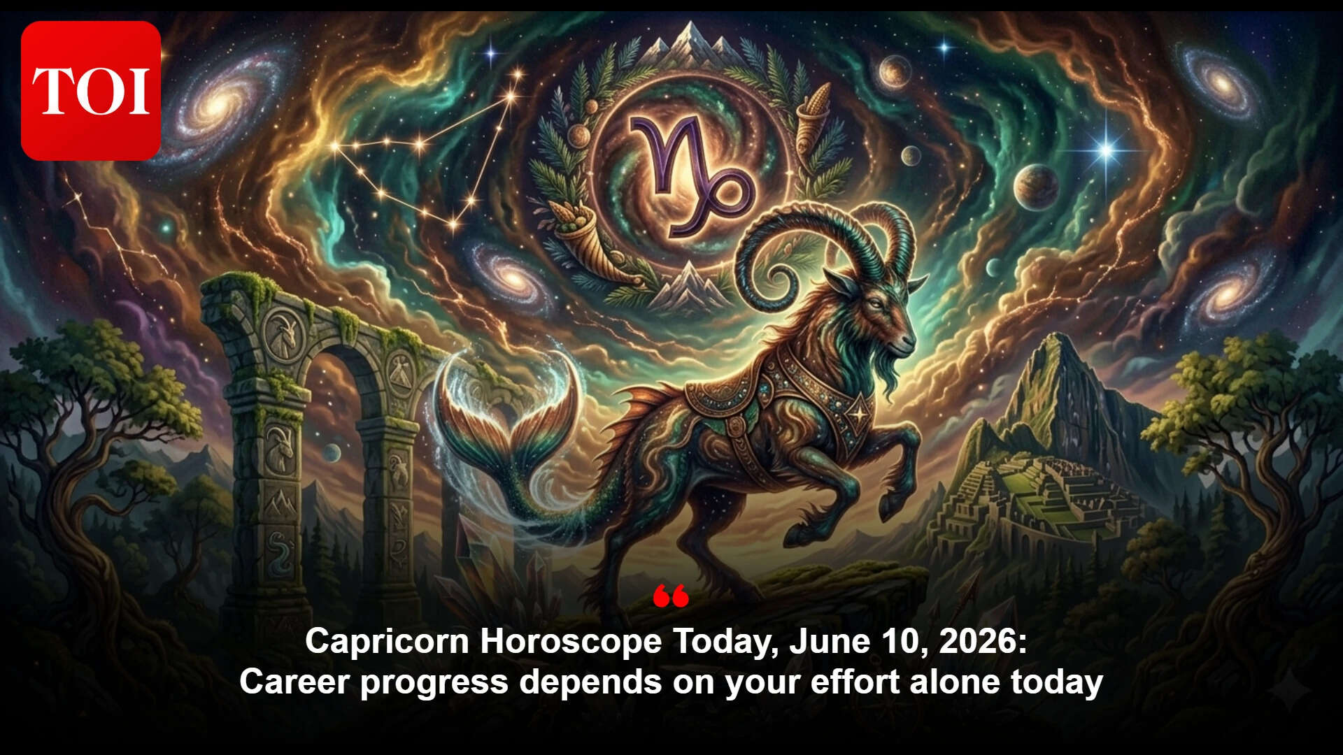 Daily Capricorn Forecast: Disciplined action beats laziness; small effort boosts progress
