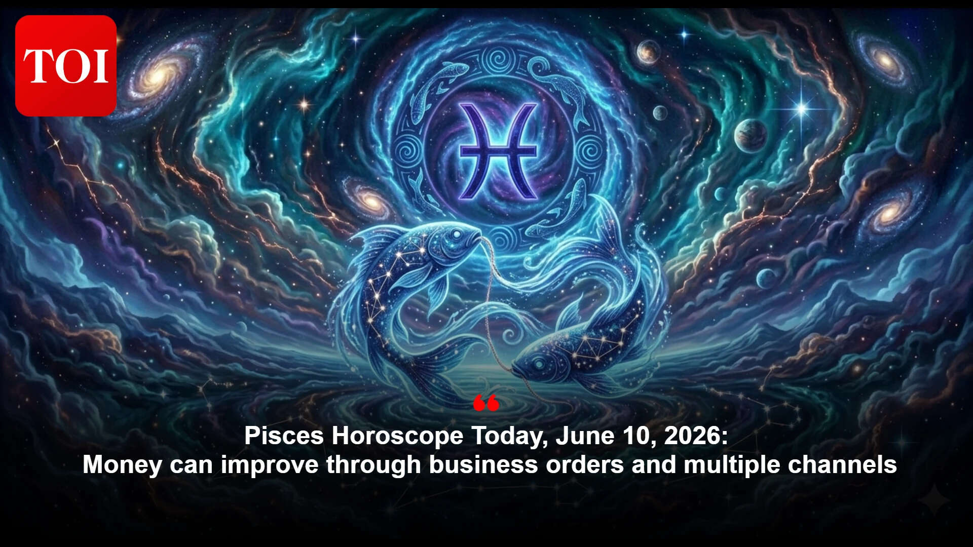 Pisces Horoscope Today: Money can improve with business orders; pause before important choices