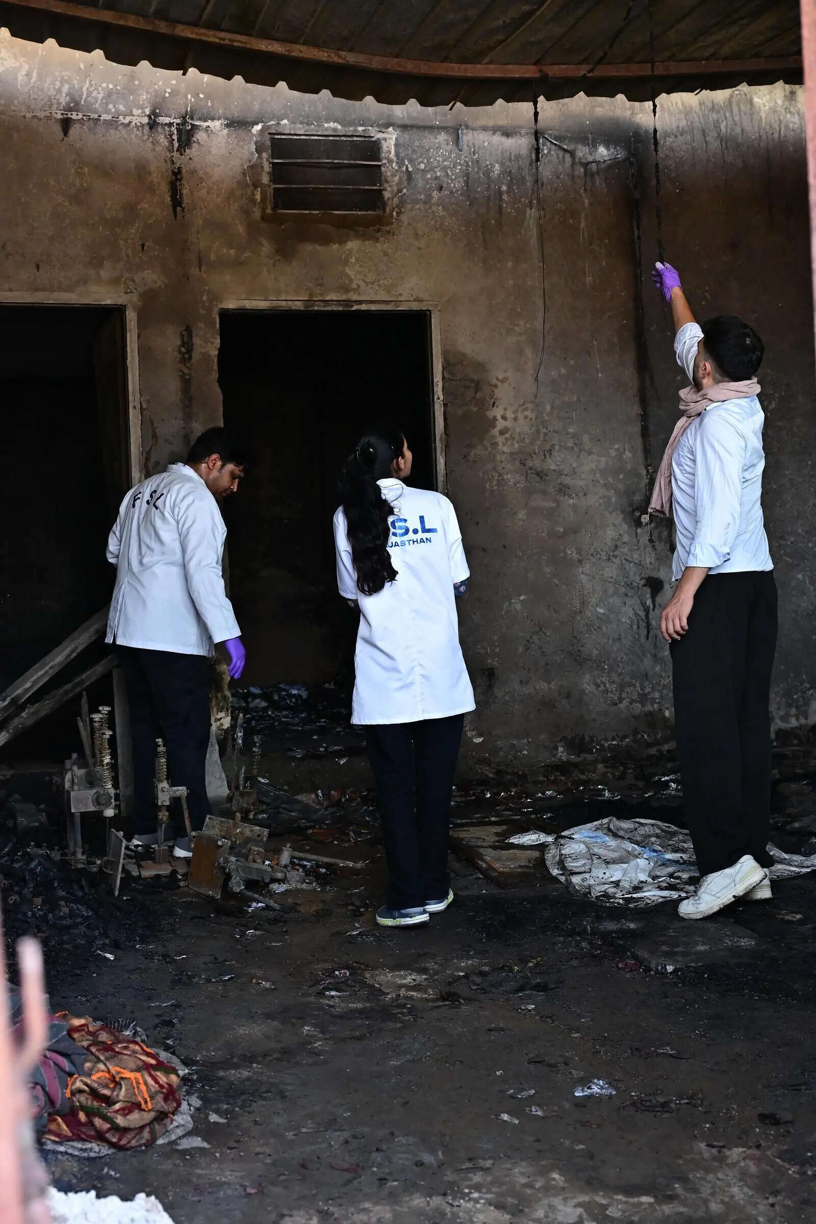 A massive fire ripped through a fireworks warehouse operating in a densely populated residential area of Khoh Nagoriyan (Bhagirath) (5).jpg