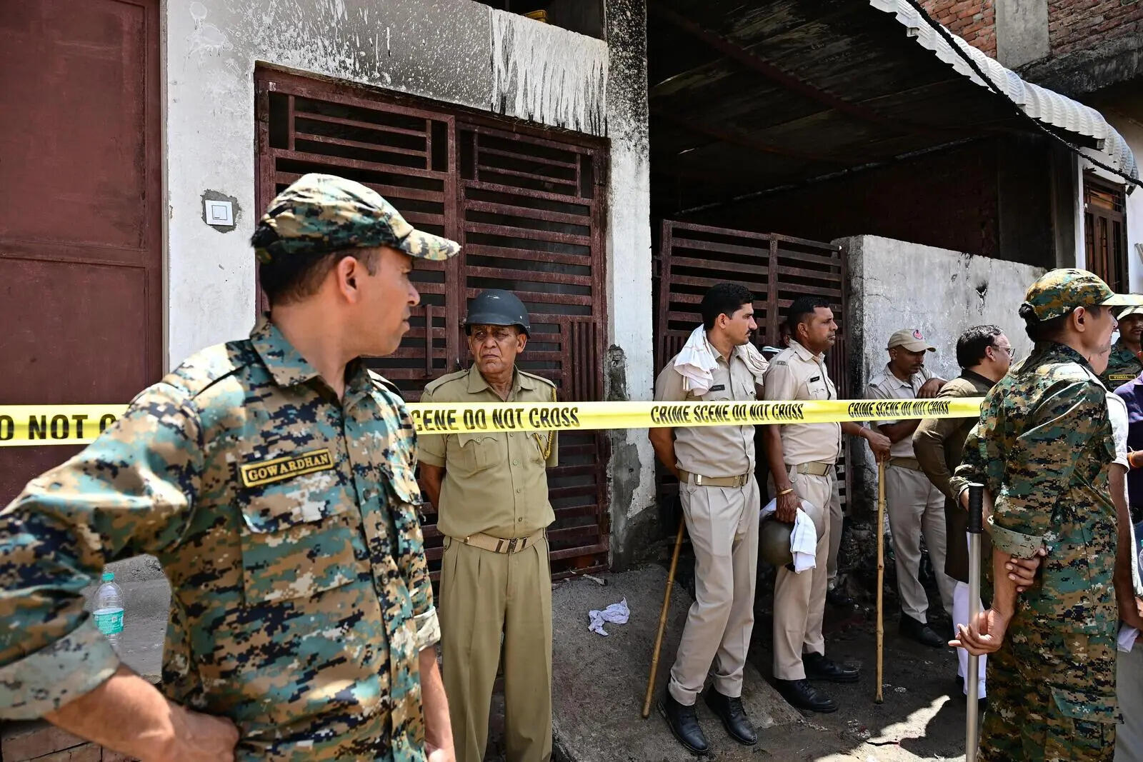 A massive fire ripped through a fireworks warehouse operating in a densely populated residential area of Khoh Nagoriyan (Bhagirath) (1).jpg