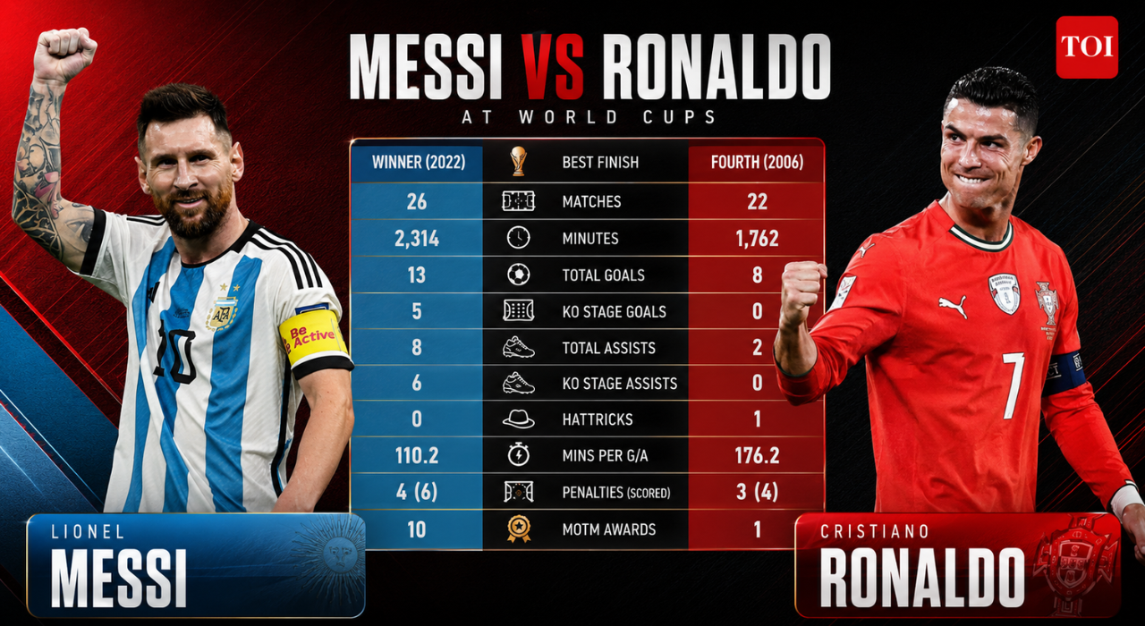 Messi vs Ronaldo