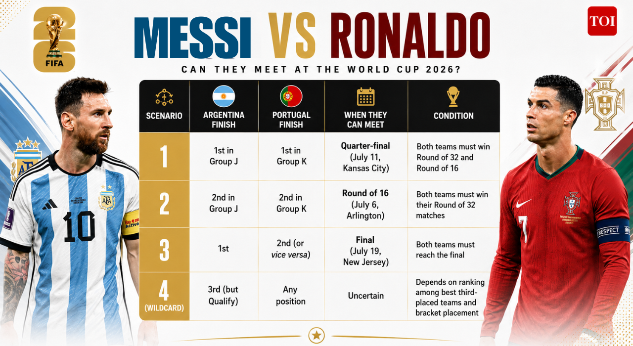 Messi Vs Ronaldo scenario