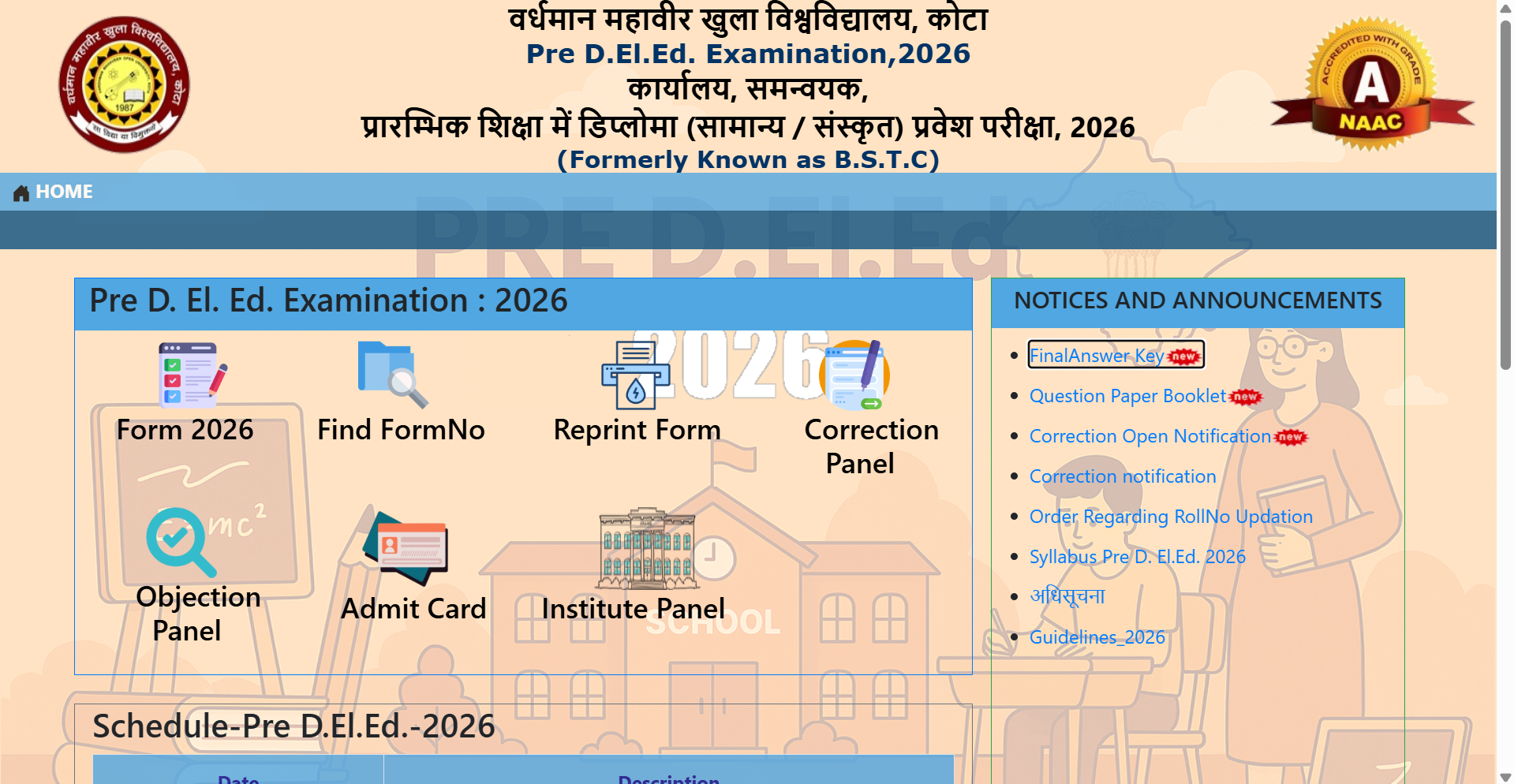 Rajasthan BSTC Pre DElEd result 2026 to be released shortly at predeledraj2026.com: Here's how to download scorecards