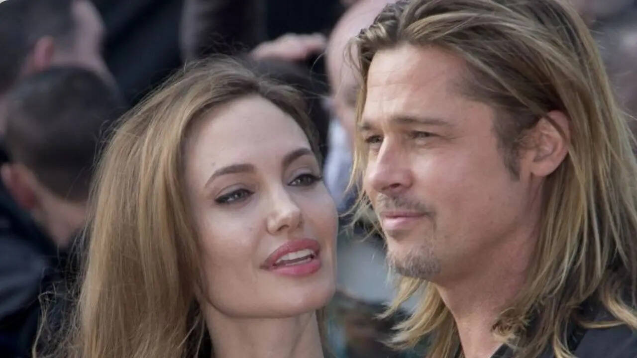 Angelina Jolie and Brad Pitt