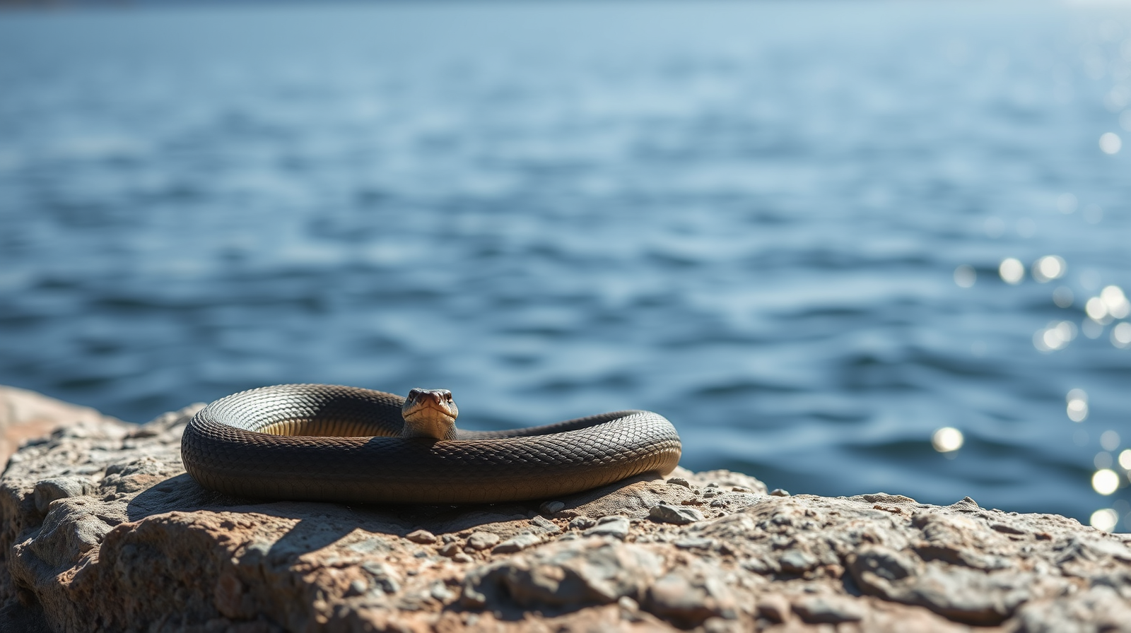 Sebago Lake: Northern water snakes and ribbon snakes in Maine's deepest lake