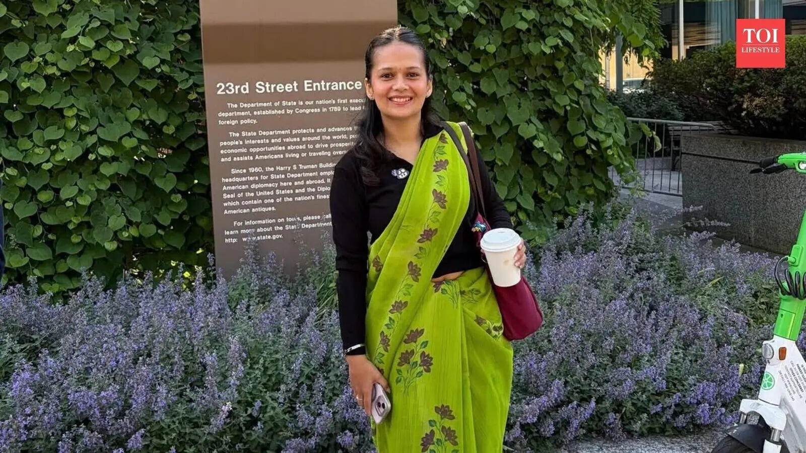 We would see the world together, Ama’: Why an Indian founder wore her late grandmother's green saree on a US trip