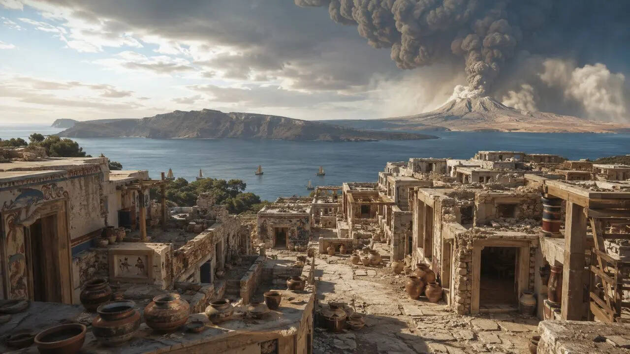 In 1967, archaeologists dug up a lost Bronze Age city buried in ash but its residents vanished without a trace, leaving only silence behind