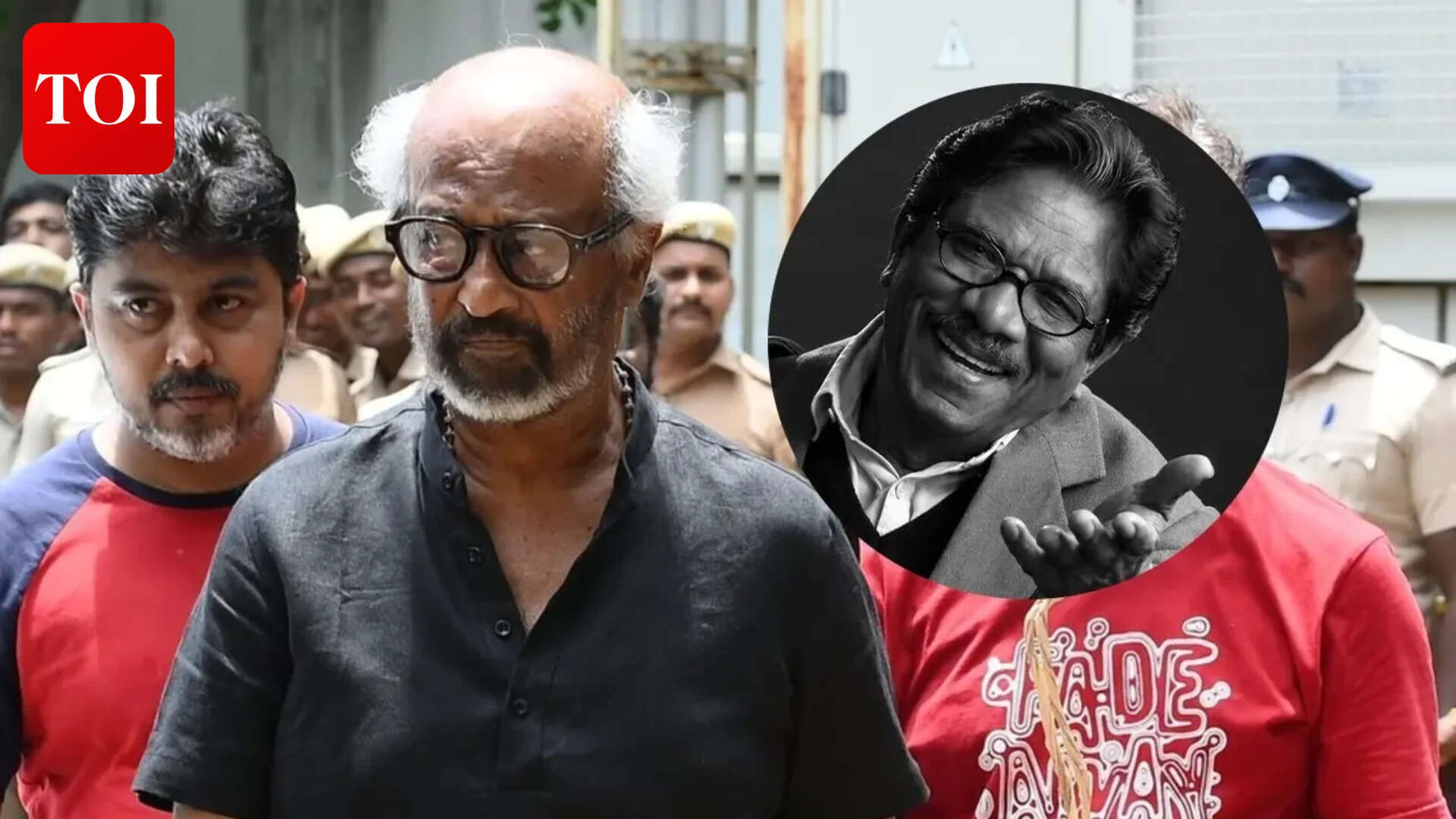 Rajinikanth gets emotional as he bids farewell to Bharathiraja