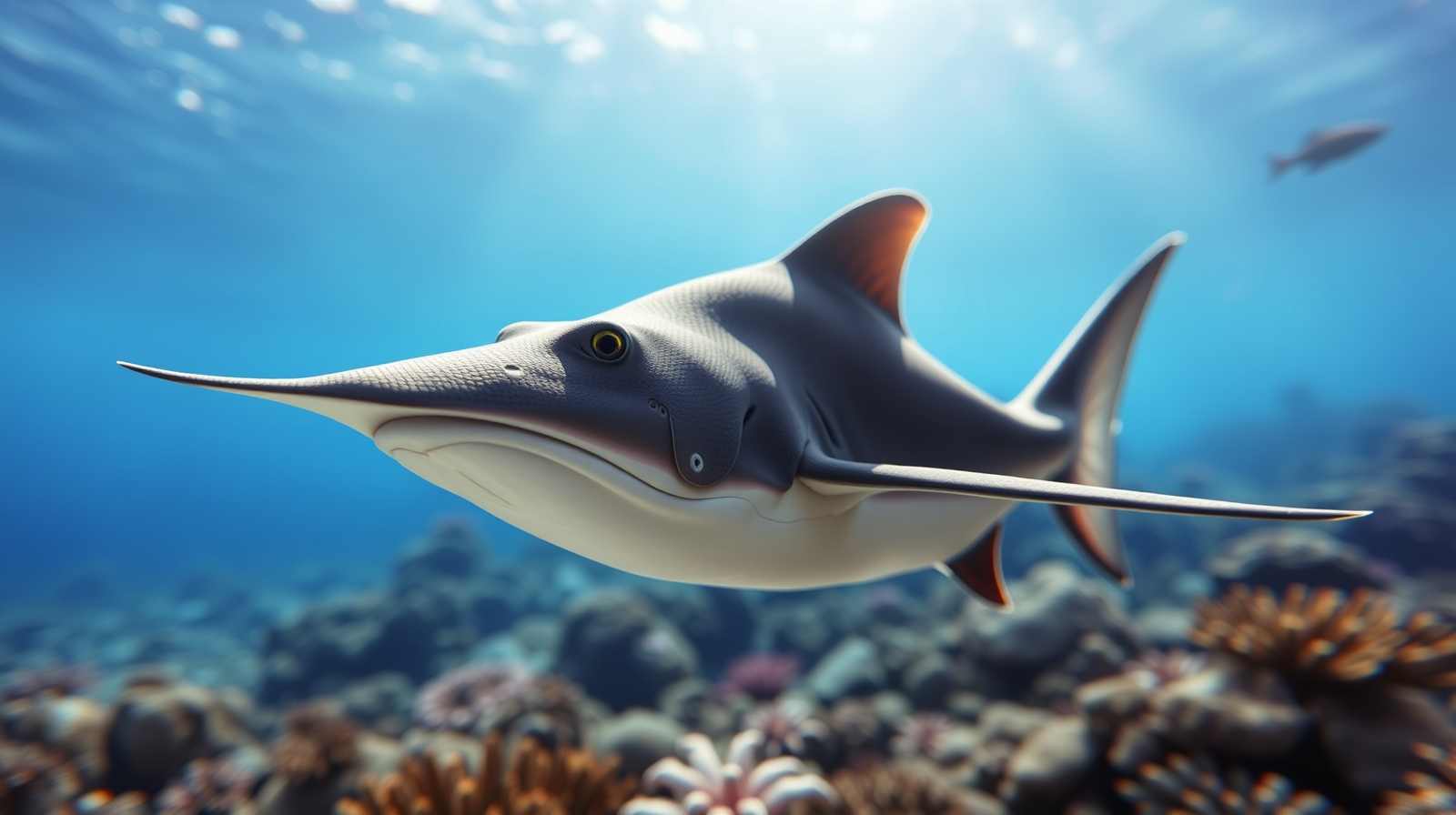 Blackchin Guitarfish