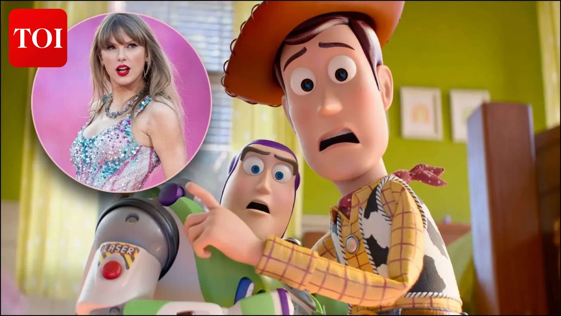 Taylor Swift gets ‘Toy Story’ VHS signed by Tom Hanks, Tim Allen