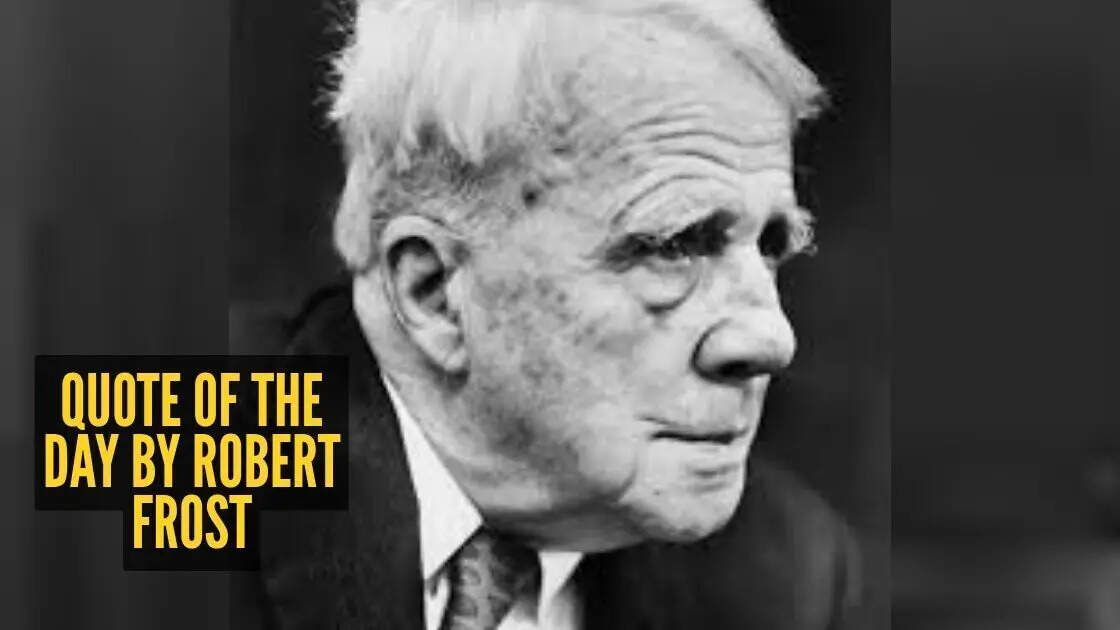 Quote of the day by Robert Frost: “In three words I can sum up everything I've learned about life: it...”