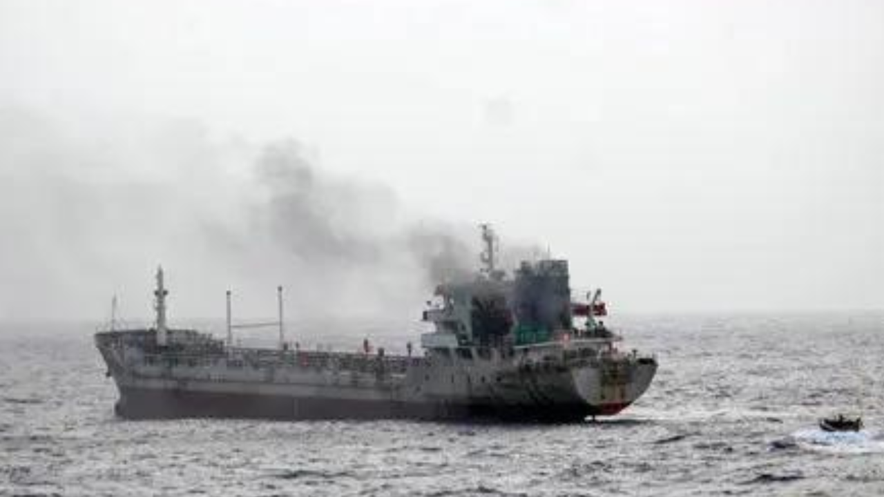 3 Indians missing, 21 rescued after vessel attacked off Oman; MEA condemns incident