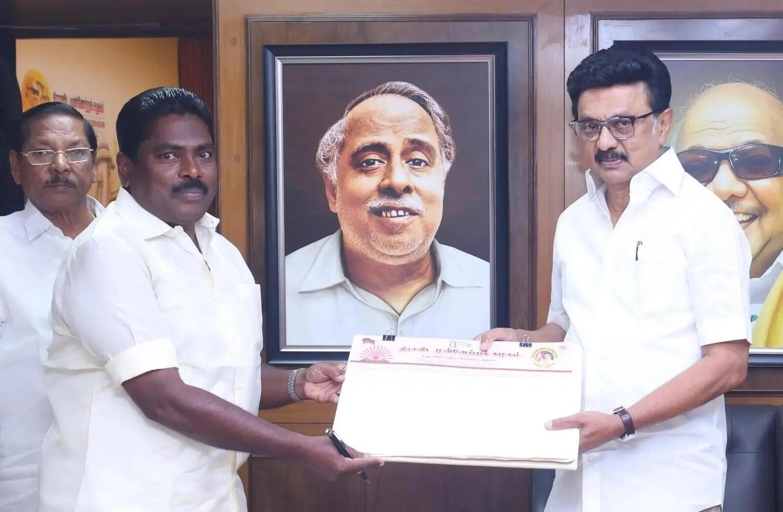 AIADMK setback continues: P Benjamin joins DMK along with his supporters in Chennai