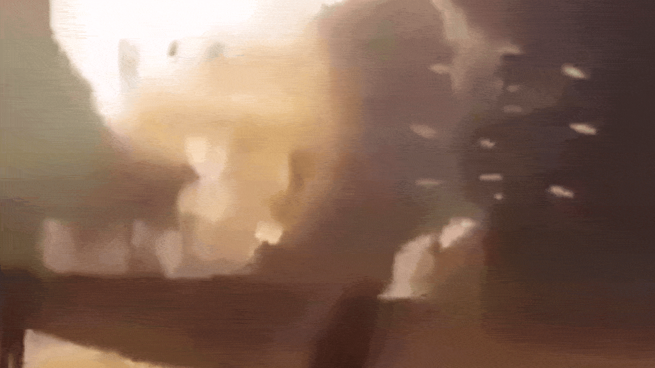 Watch: Iranian missiles strike near US Fifth Fleet HQ in Bahrain