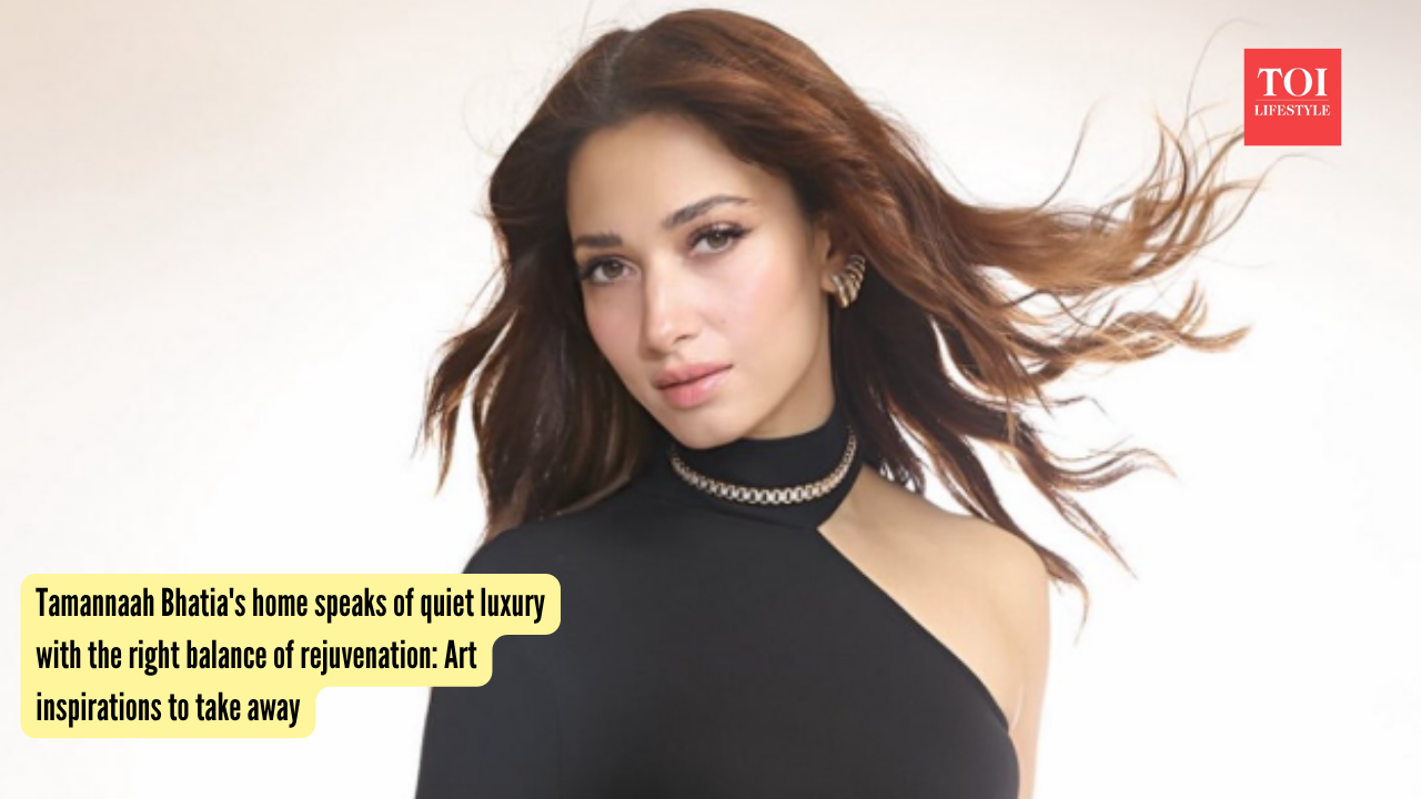 Tamannaah Bhatia's home speaks of quiet luxury with the right balance of rejuvenation Art inspirations to take away