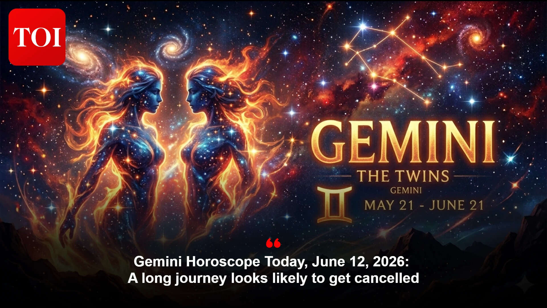 Daily Gemini Horoscope: Cancelled plans free up time; use it to reset calmly
