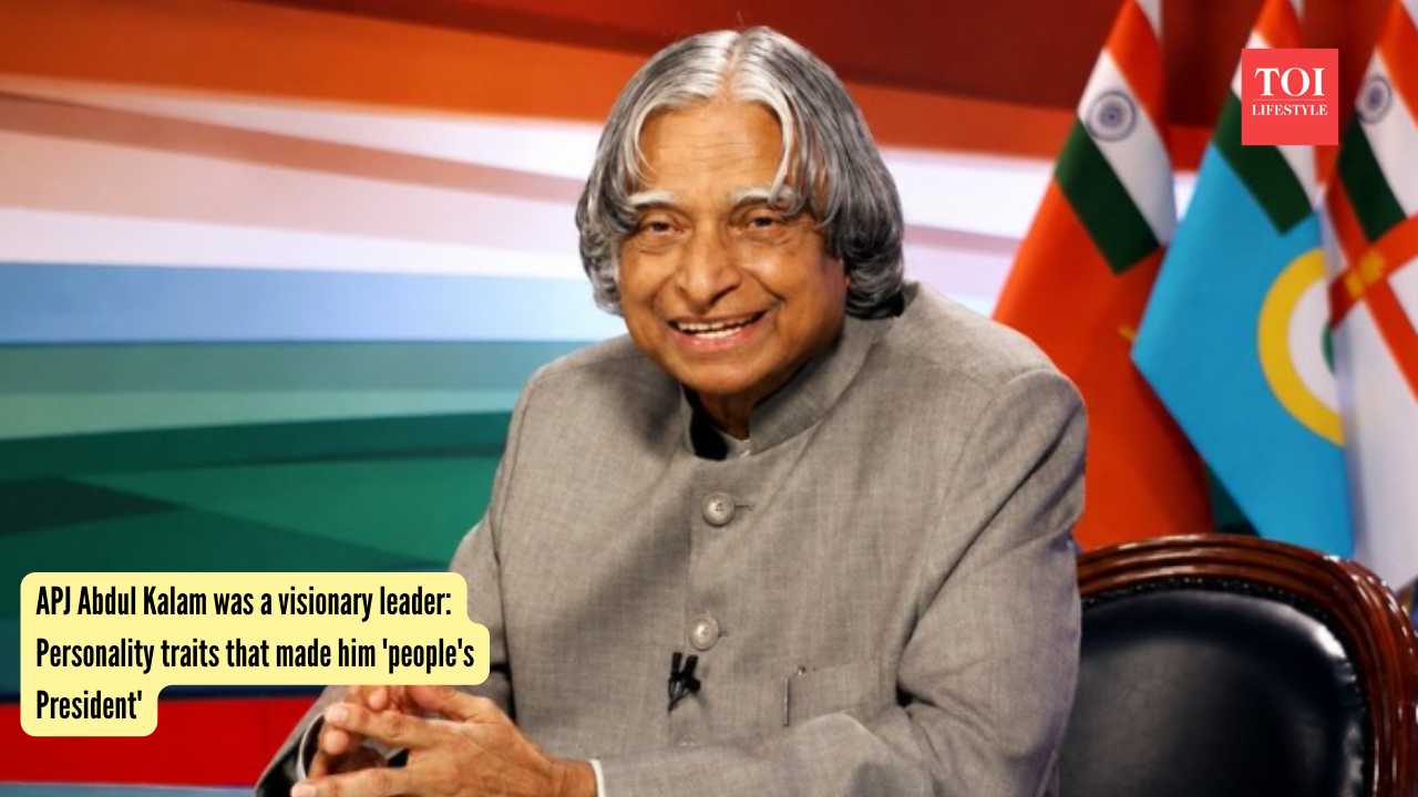 APJ Abdul Kalam was a visionary leader Personality traits that made him 'people's President'