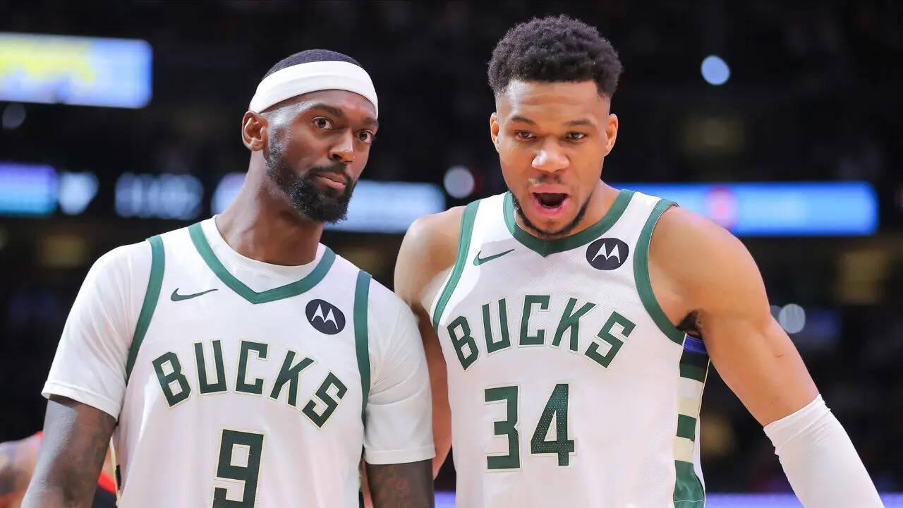 Bobby Portis​ and ​Giannis Antetokounmpo