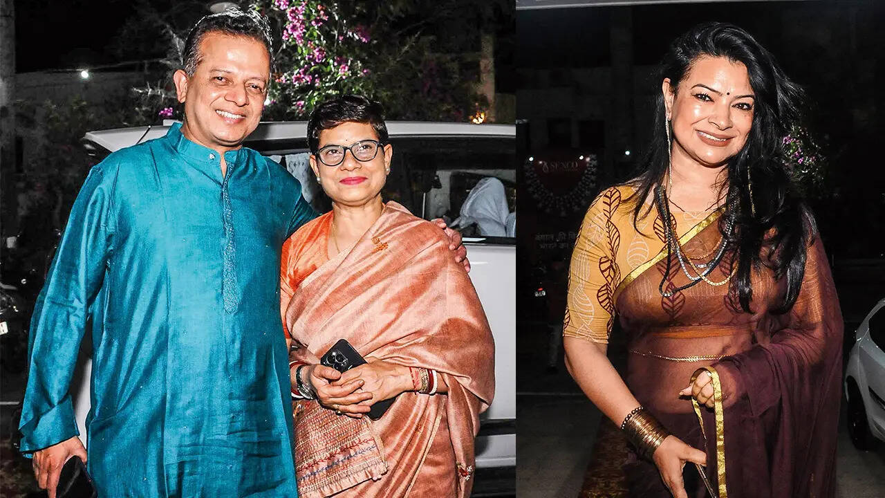 (L) Partha Sarathi Sen Sharma and Leena Johri (R) Soma Ghosh