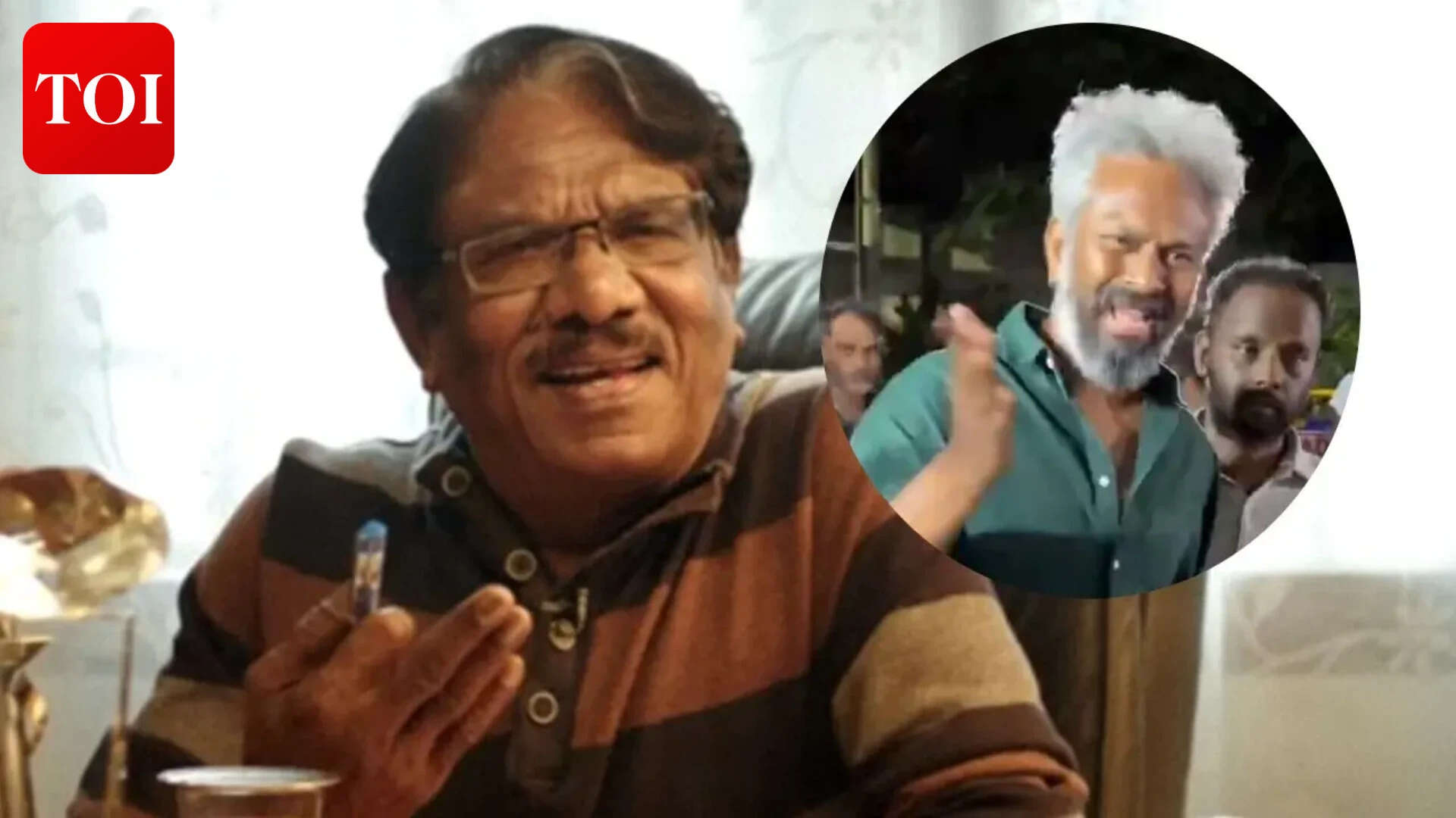 Thiyagaraja Kumararaja lashes out at the media at Bharathiraja funeral