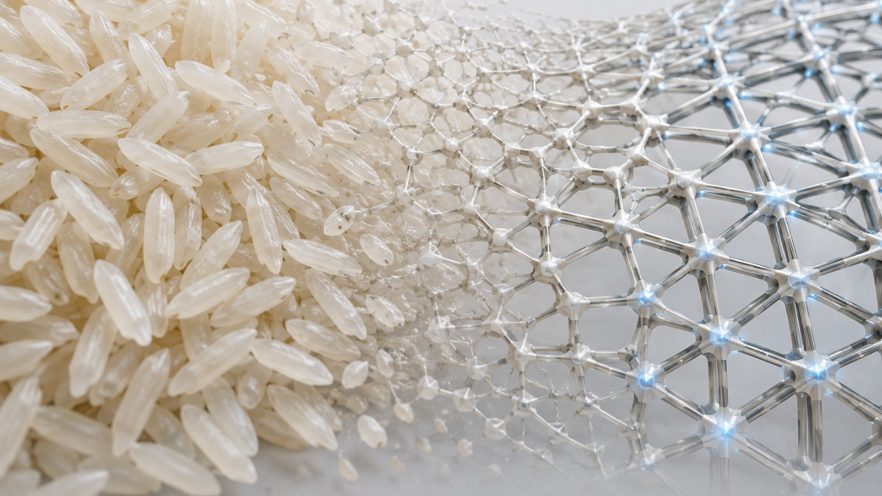 Scientists use rice's hidden weakness to create self-changin