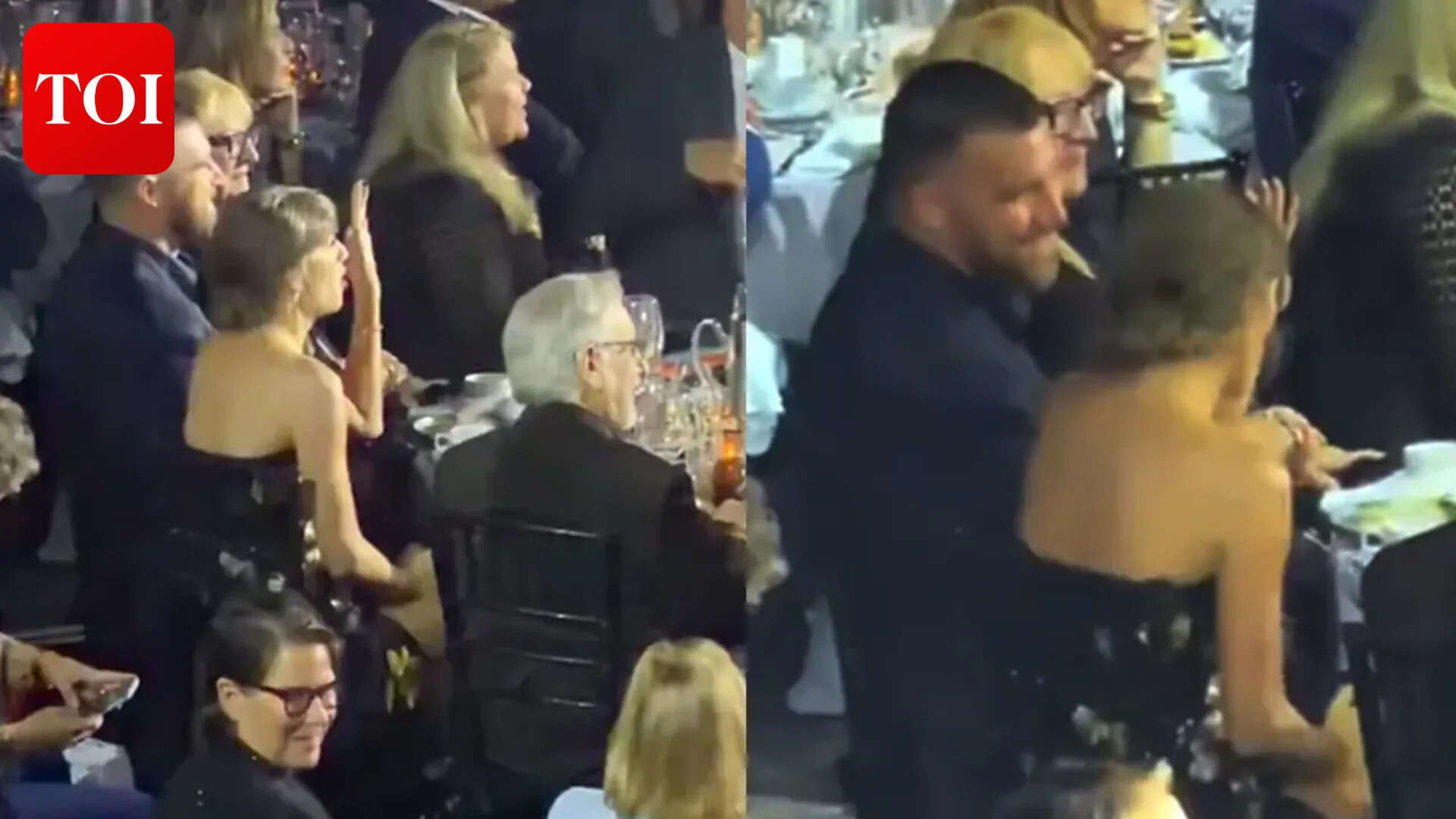Travis joins Taylor at Hall of Fame ceremony - WATCH