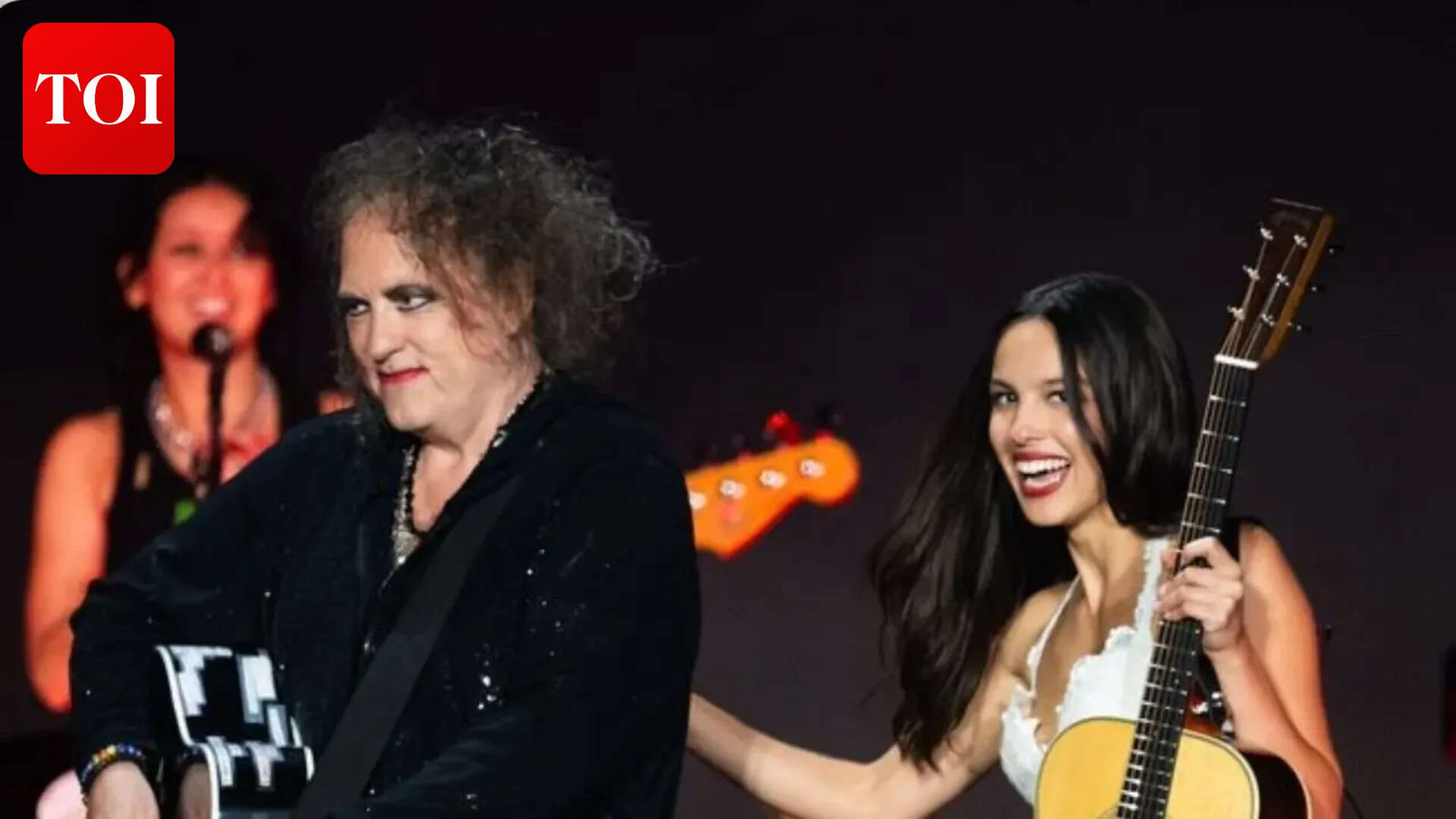 Olivia Rodrigo says dad cried meeting The Cure's Robert Smith