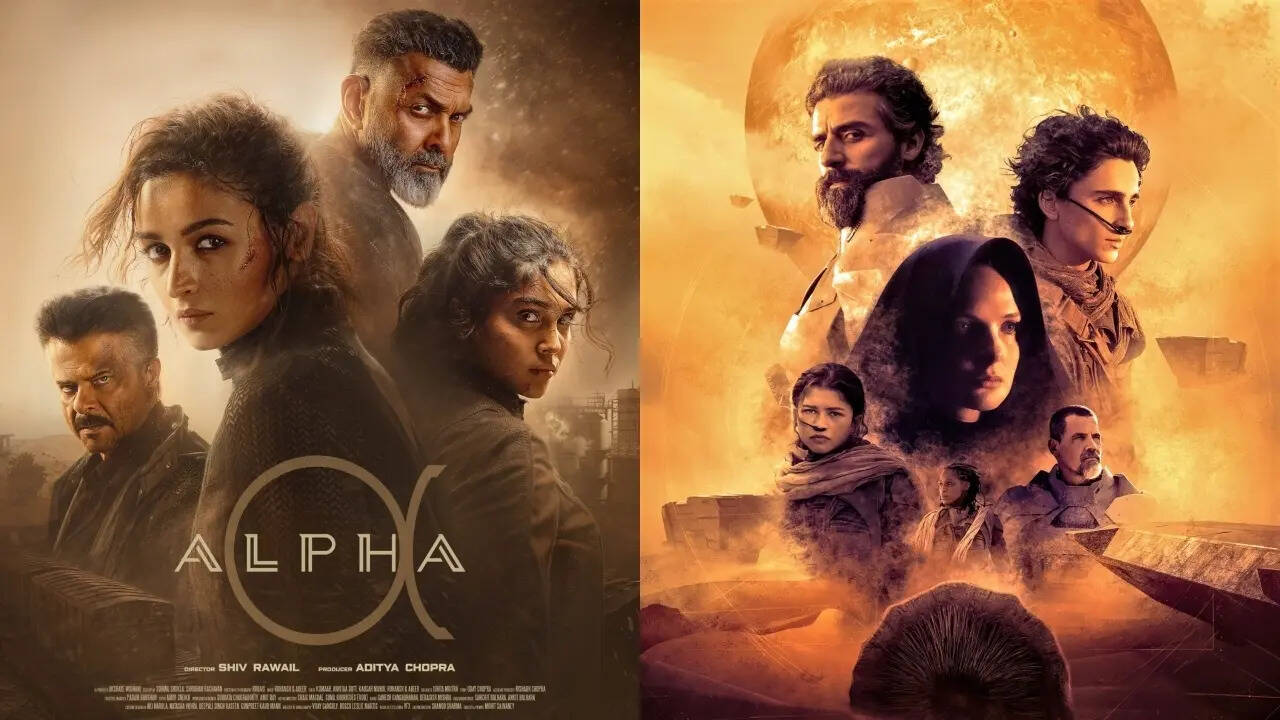 Alia's new 'Alpha' poster draws comparisons to 'Dune'