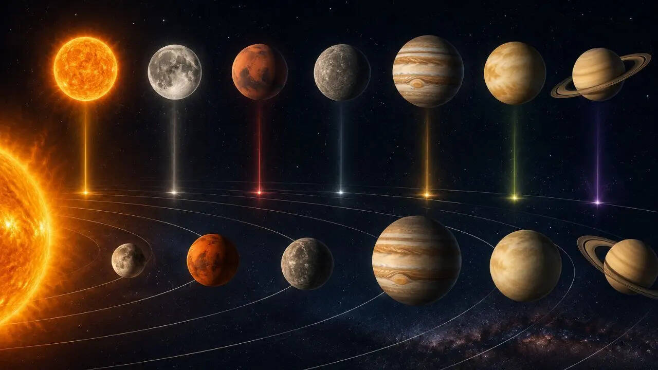 How did the days of the week get their names from planets