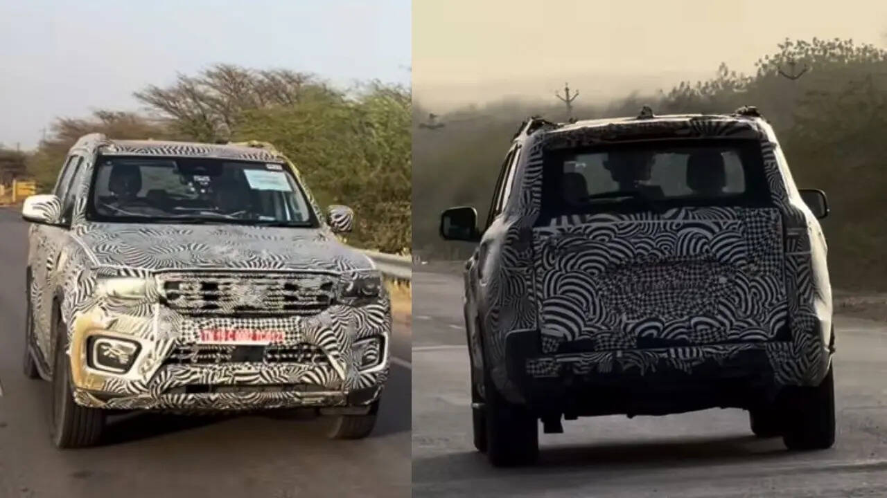 Mahindra Scorpio N facelift spied again! Key updates expected