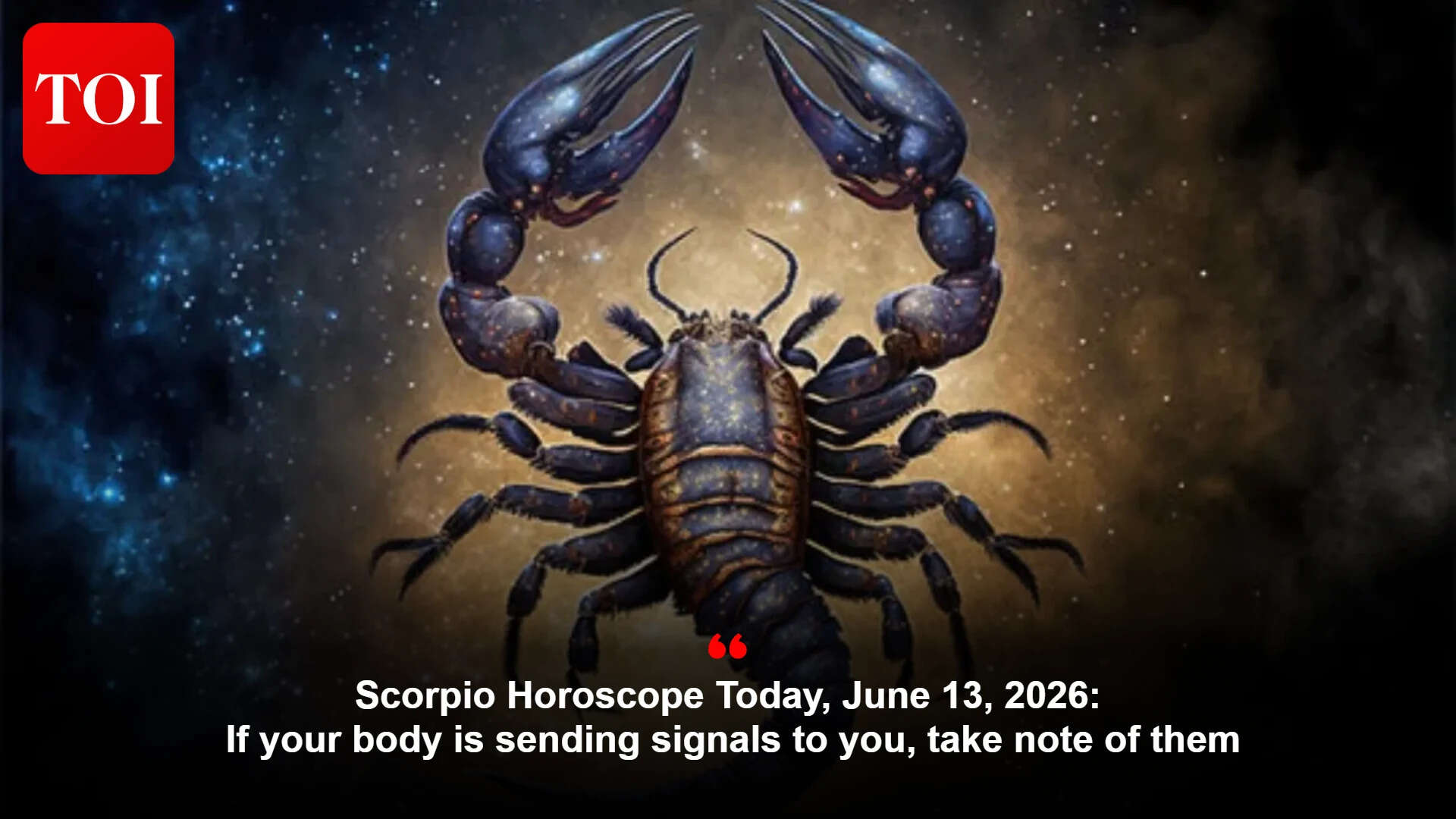 Scorpio Horoscope Today: Comfort and romance shine; watch subtle health signals