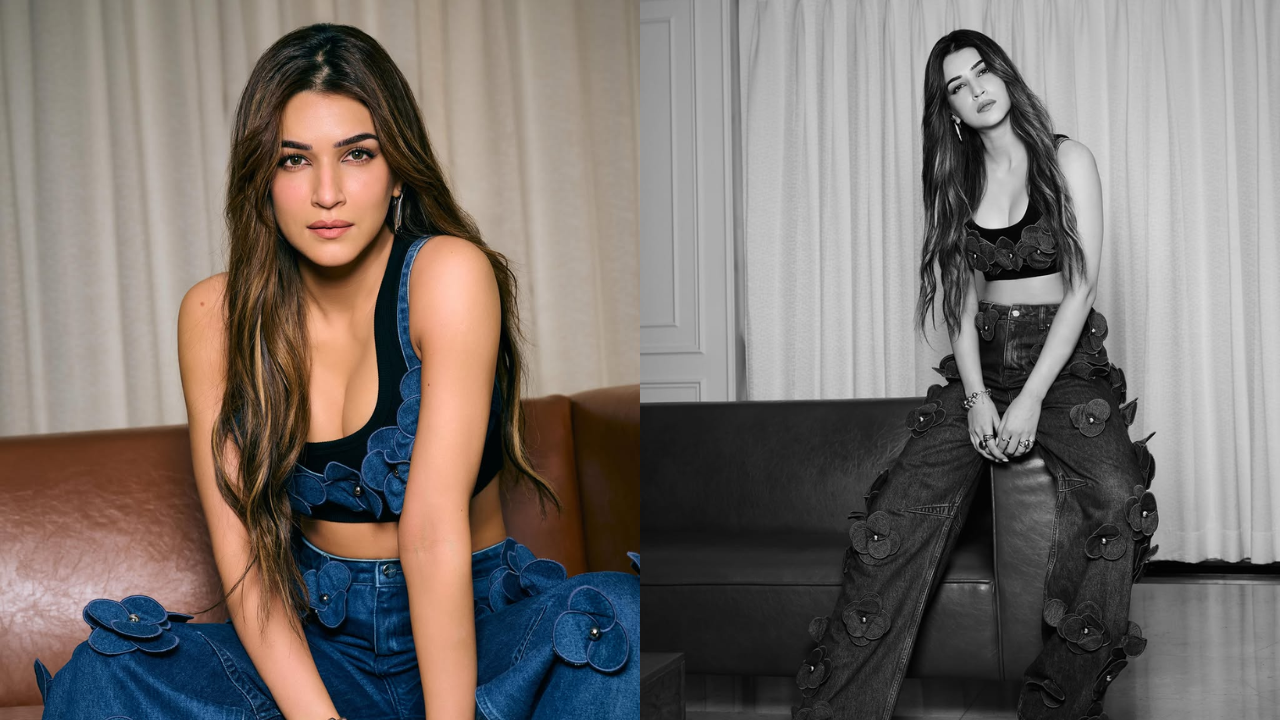 Kriti Sanon’s Sharp Chic Denim Look